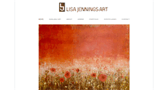 Desktop Screenshot of lisajenningsart.com